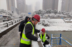 长沙水业集团快速反应战风雪、保供水