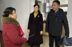 王静晗开展春节前走访慰问