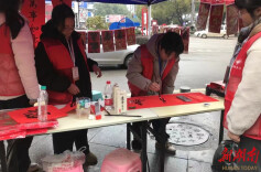 辰溪县开展“春联爱心义卖”活动