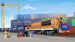 中欧班列带动经济促发展 勾勒民生幸福线