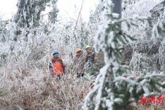 国网通道供电公司：应对低温雨雪冰冻灾害 确保电网安全稳定运行