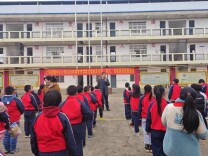 永州市冷水滩区上岭桥镇中心小学开展应急疏散演练活动