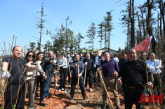 “植”此青绿 不负春光 湖南省河南商会开展“拥抱绿色、播种希望”踏青植树节活动