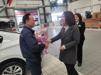 “送温情，暖人心” ——大汉达美汽车集团慰问之行