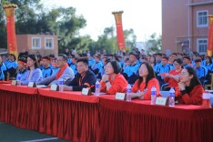 天心区青雅丽发学校举行2024年中考誓师大会