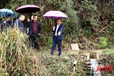 田刚现场督查水利项目