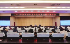 长沙市党外代表人士履职报告会举行