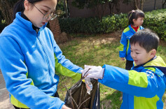 “小风筝”御风行  萌娃垃圾分类扮靓家园