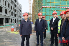 田刚调研产业开发区重点项目推进情况