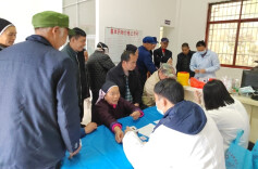 县民族中医医院携手牙屯堡镇中心卫生院：开展义诊活动 共筑百姓健康桥梁