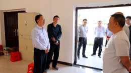 田刚到万佛山镇、陇城镇督导安全生产工作