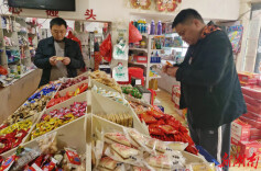 【优化营商环境】辰溪县罗子山乡开展食品安全联合整治，筑牢校园安全防线