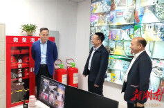 省国动办到娄底督导单建人防商场安全生产工作