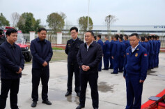 刘正仁督导安全生产、森林防灭火、防汛备汛工作