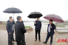 王启武督导调研全县生态环境保护工作