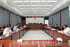 蒋强先来江华调研