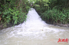 永州冷水滩：开闸放水 让农田“喝饱水”