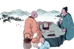 为我亲烹岳麓茶