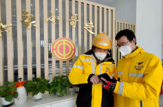 扫码入会 菜单式普法 邵阳市总以优质服务提升新业态劳动者幸福感