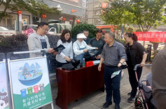 县机关事务中心：开展爱国卫生月宣传活动