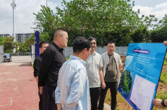 长沙市生态环境局天心分局核查中央水污染防治资金项目建设情况