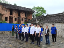 中铁五局桂新高速公路项目党支部：传承红色基因 勇当开路先锋