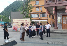 姚如男来赴江华调研指导民政工作