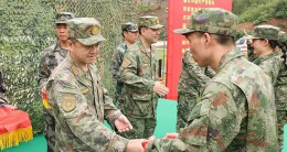 民兵出队仪式感满满