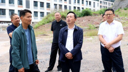 田刚现场调度“保交楼”项目推进情况