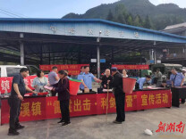 永顺县灵溪镇：“利剑护蕾”再宣传，守“未”成长在路上