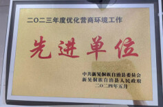 新晃侗族自治县市场监督管理局获评县优化营商环境工作先进单位