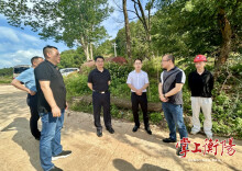 衡阳市委常委、常务副市长于新凡赴衡东县实地督导中央生态环境保护督察交办件办理