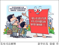 漫言漫语丨发布司法解释