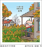 漫言漫语丨庭前木叶半青黄