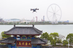 小鹏汇天“陆地航母”飞行汽车完成湖南首飞