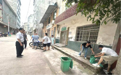 沅陵县清浪乡开展集镇人居环境整治大行动