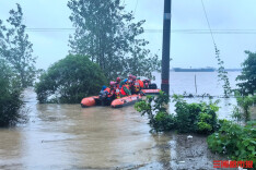 防汛火线｜津市消防紧急出动，救出4名被困老人