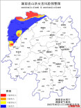 湖南省发布山洪灾害预警，多地需加强防范