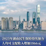 2025年湖南人均可支配收入增加1866元，粮食生产再获丰收