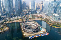 长沙梅溪湖中轴线东段正式开放，西段一期预计年内开放 | 读城