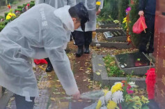 “他在我们身边，从未离开！”长沙巡特警支队联合育英小学师生祭奠张杰明烈士