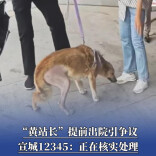 “黄站长”提前出院引争议，宣城12345：正在核实处理
