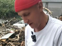 “等石门恢复好了，我会再来！” 乌克兰小伙驱车4小时赶赴石门救灾，干完活后悄悄离开