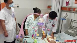 男婴小肠仅13厘米，医护坚守8个月创造生命奇迹