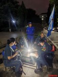岳麓山夜训！救援练兵秒变实战，快速处置两起游客险情