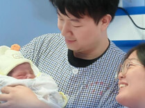 中秋前夜，产房里迎来了可爱的“小汤圆”