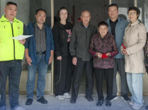 国庆假期奔赴大围山，为困难家庭送温暖