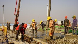 世界最大跨度公路斜拉桥完成关键节点施工 向全桥合龙冲刺