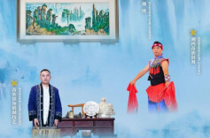 湘绣《张家界》“霸屏”央视非遗晚会舞台