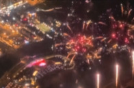 夜空遇焰火！长沙航班乘客偶遇浏阳限定浪漫